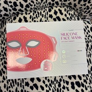 Pink Silicone LED Light Therapy Face Mask
